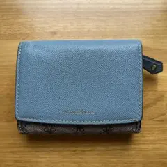 PATRIK COX パトリックコックス 二つ折り財布 ブルー/グレーのサムネイル