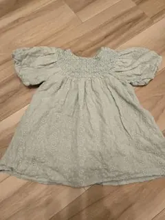 ZARABaby　ミントグリーン フラワープリント シャツ