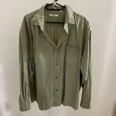 UNIQLO ブロードオーバーサイズシャツ　Lサイズ