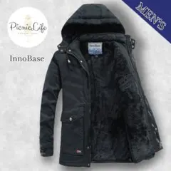 【InnoBase】モッズコート 中綿ジャケット 内ボア ミリタリージャケット