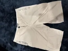 NIKE ショートパンツ ベージュ ペイズリー柄