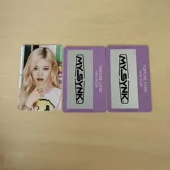 aespa SYNK ニンニン トレカ スクラッチ セット アンコン エスパ