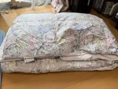 防ダニ ボリュームアップ羽根掛け布団 シングル 150×210cm