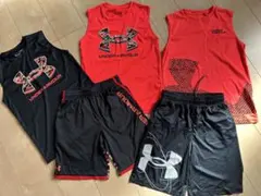 UNDER ARMOUR タンクトップ・ショートパンツセット　150㎝