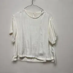 コヒナ　COHINA マットサテンブラウスTシャツ