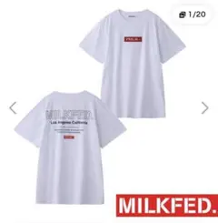 MILKFED. ロゴTシャツ ホワイト