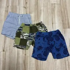 ブリーズ　ベビーギャップ ハーフパンツ　90cm ３枚セット