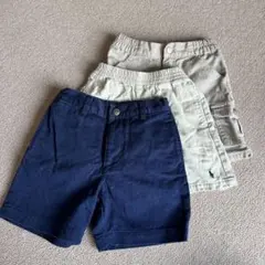 Polo by Ralph Lauren 半ズボン 3枚セット 100サイズ