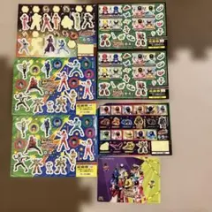 戦隊ヒーロー シールセット 7枚入り