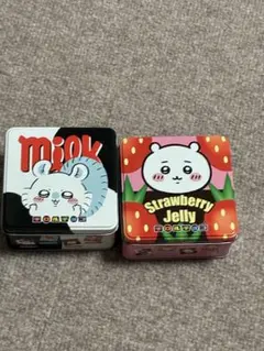 ちいかわ　モモンガ　チロルチョコ コラボ缶 2種セット