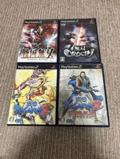 【PS2】b-3 戦国BASARA セット　まとめ　ソフト　バサラ　無双オロチ