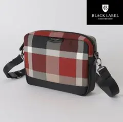 新品 ブラックレーベルクレストブリッジ ショルダーバッグ チェック ボディバッグ