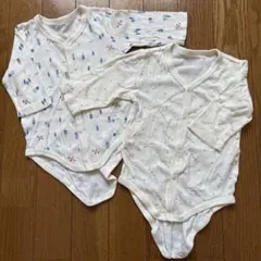 赤ちゃん本舗 ベビー肌着 80サイズ 2枚セット
