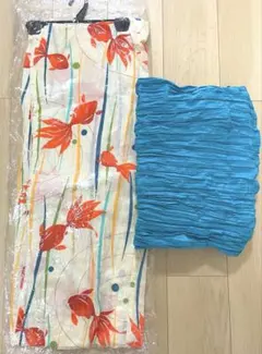 金魚柄 浴衣・帯セット