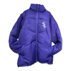 BACK TO THE FIELD MLB 2WAYロゴパファージャケット