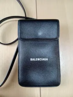 ほぼ未使用 バレンシアガ フォンフォルダー ショルダーバッグ BB
