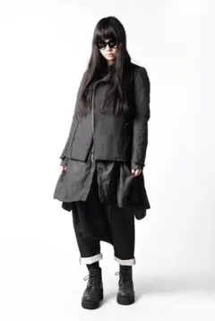 コムデギャルソンシャツ 22SS ノースリーブロングライダースジャケット COMME des GARCONS SHIRT - コムデギャルソンシャツ 22SS