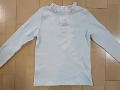 ♡ポンポネットジュニア♡シンプル長袖♡150♡ホワイト♡M♡定価7900円♡