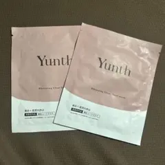 Yunth Whitening Clear Sheet-mask 1枚入り×2