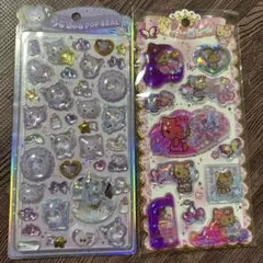 クロミ　うるちゅるPOPSEAL 日焼けキティ　ウォーターインシール