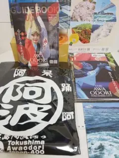 メンズ用阿波踊り期間限定版入手困難レア粋な大型ロゴバックプリントデザインＴシャツ