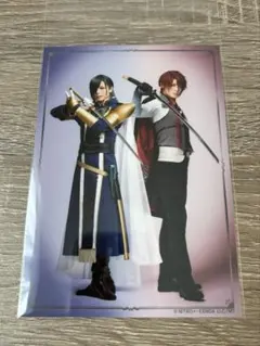 刀ミュ 静かなる夜半の寝ざめ ペアブロマイド後家兼光、青江 戦闘ver