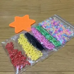 アイロンビーズ セット 星型プレート付き