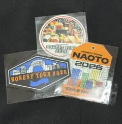 NAOTO HONEST TOWN 2026 ステッカー　３種
