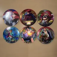 ONE PIECE 輩缶バッジ 6種セットのサムネイル