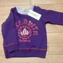 ティンカーベル　トレーナー　裏起毛