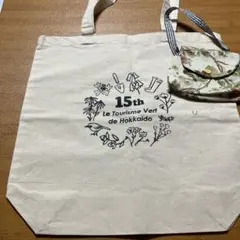 北海道ガーデン街道巡り記念帆布エコバッグ