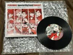 ペルソナ5 コンサート記念グッズ レコード風コースター 高巻杏