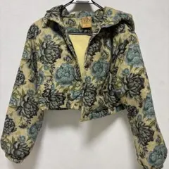 tnewties ショート丈 ダウンコート テレビショッピングでお買い物 花柄のサムネイル