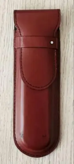 良品】MONTBLANC モンブラン ペンケース 1本差し ボルドー 本革 - メルカリ