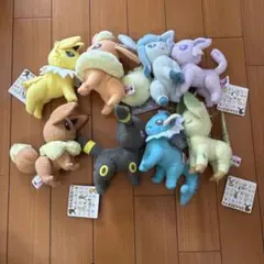 ポケモン ぬいぐるみ まとめ売りイーブイフレンズ 8体セット バンプレスト ポケモン ぬいぐるみ まとめ売りイーブイフレンズ 8体セット