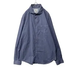 【美品】DIESEL 高級感 光沢 コットン総柄 シャツ