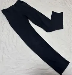 150cm 無印良品 長ズボン ロングパンツ ブラック 黒 150