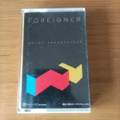 FOREIGNER AGENT PROVOCATEUR カセットテープ