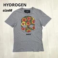HYDROGEN ハイドロゲン スカル HAWAII Tシャツ M グレーのサムネイル