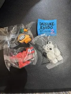 DAISUKE KONDO アートコレクションマスコットフィギュア3個