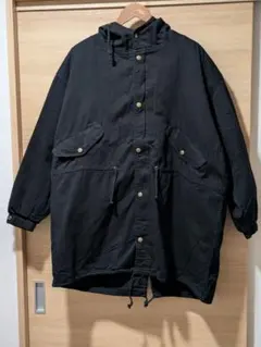 デッドストック　90s モッズコート　ブラック　ミリタリー　M65　1