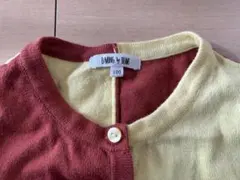 B-MING by BEAMS カーディガン 100 茶・黄