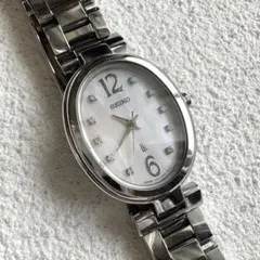 【新品電池】SEIKO LUKIA ルキア 10Pダイヤ シェル文字盤 腕時計