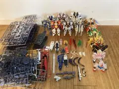 ガンプラ 完成品 大量組み立て済みとジャンク まとめ売り おまけ付き