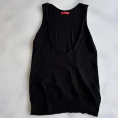 超稀少【Y's for men 】90's赤ラベルノースリーブタンクトップ 黒