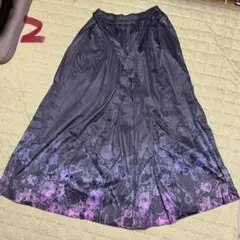 幻薔薇 袴風ユニセックススカート 【両サイドポケット付き】 ②のサムネイル