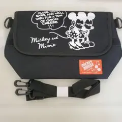 ディズニー メタリックプリント メッセンジャーバッグ