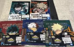 ヒロアカ　クリアファイル　ハンドタオル　計５点