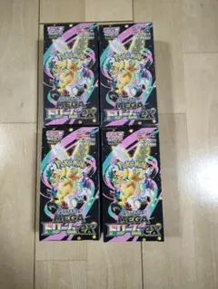 【新品未開封】ポケモンカードゲーム MEGAドリームex 4BOX