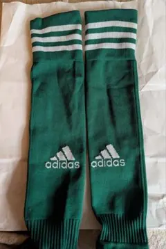 adidas サッカーソックス　ジュニア　19-21cm 中古美品